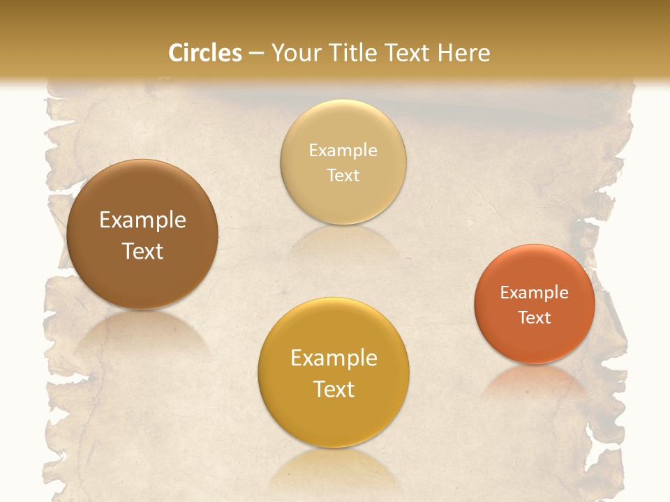 Isolated Brown Ancient PowerPoint Template