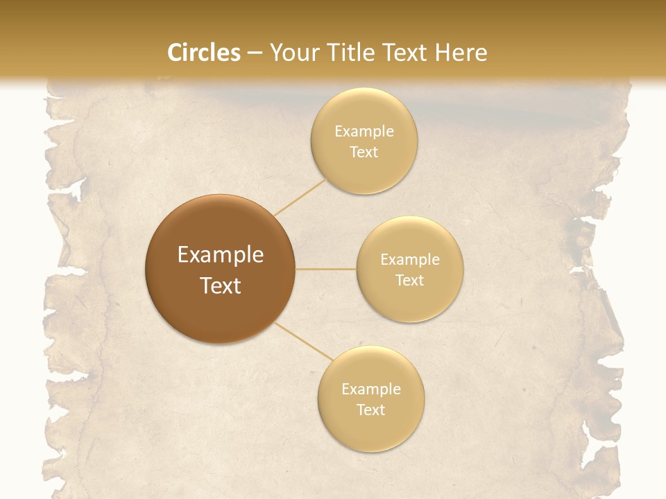 Isolated Brown Ancient PowerPoint Template