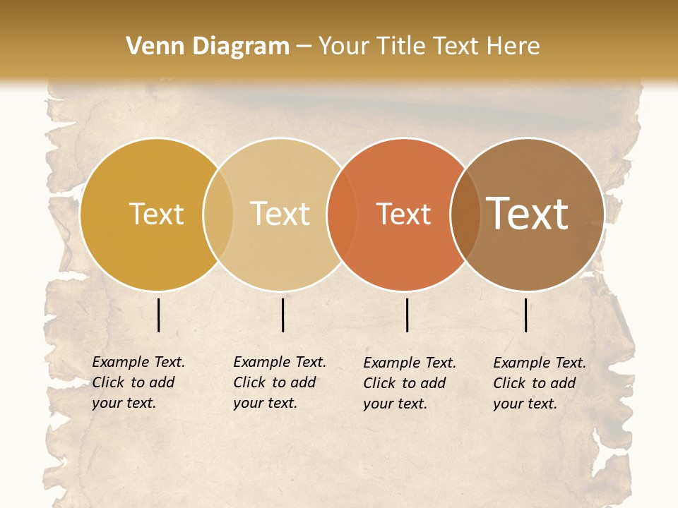 Isolated Brown Ancient PowerPoint Template