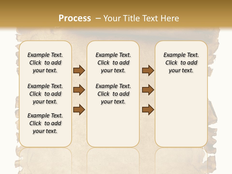 Isolated Brown Ancient PowerPoint Template