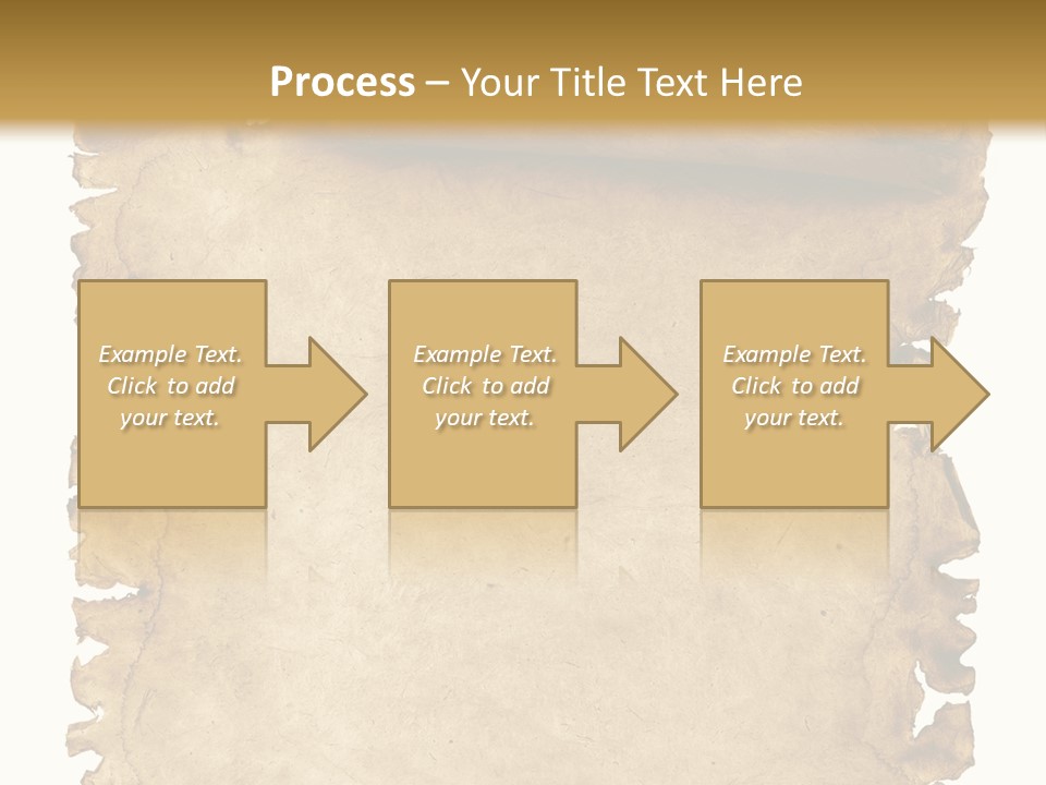 Isolated Brown Ancient PowerPoint Template