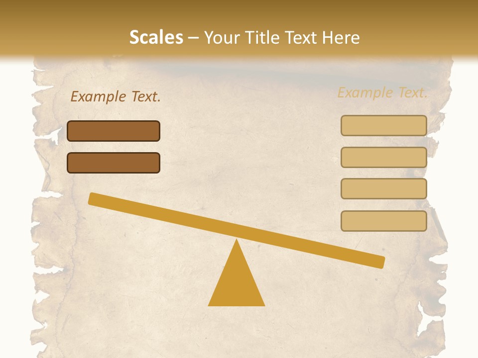 Isolated Brown Ancient PowerPoint Template