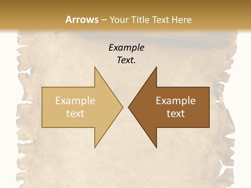 Isolated Brown Ancient PowerPoint Template