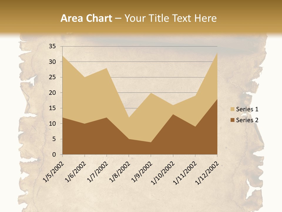 Isolated Brown Ancient PowerPoint Template