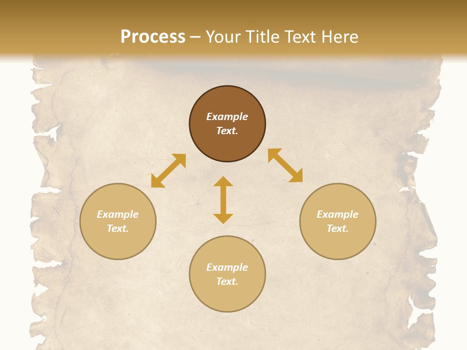 Isolated Brown Ancient PowerPoint Template