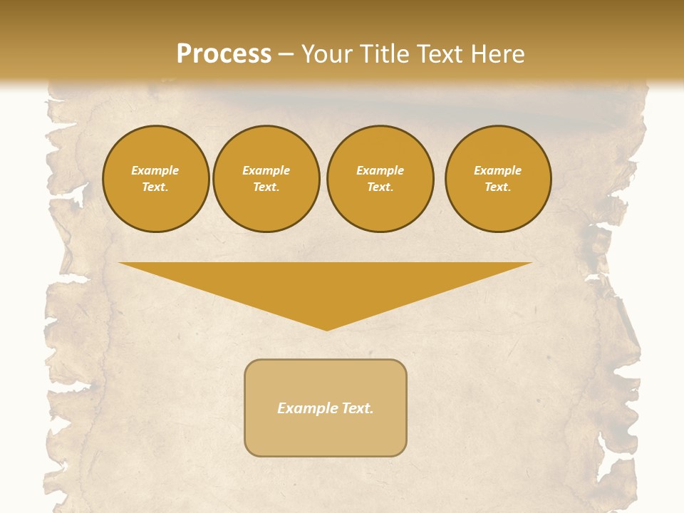 Isolated Brown Ancient PowerPoint Template
