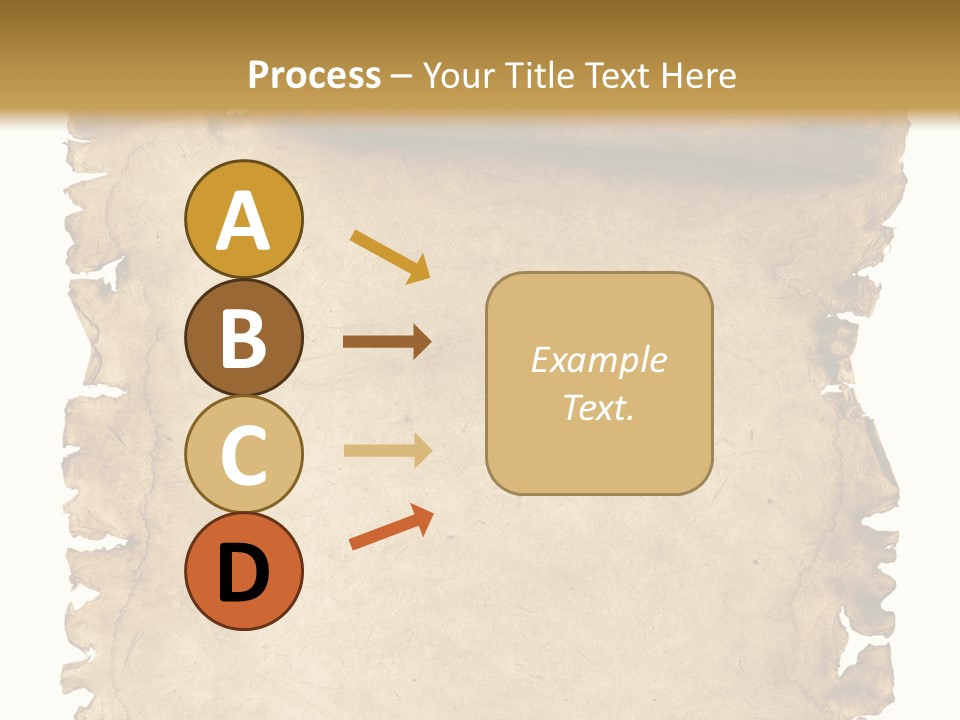 Isolated Brown Ancient PowerPoint Template