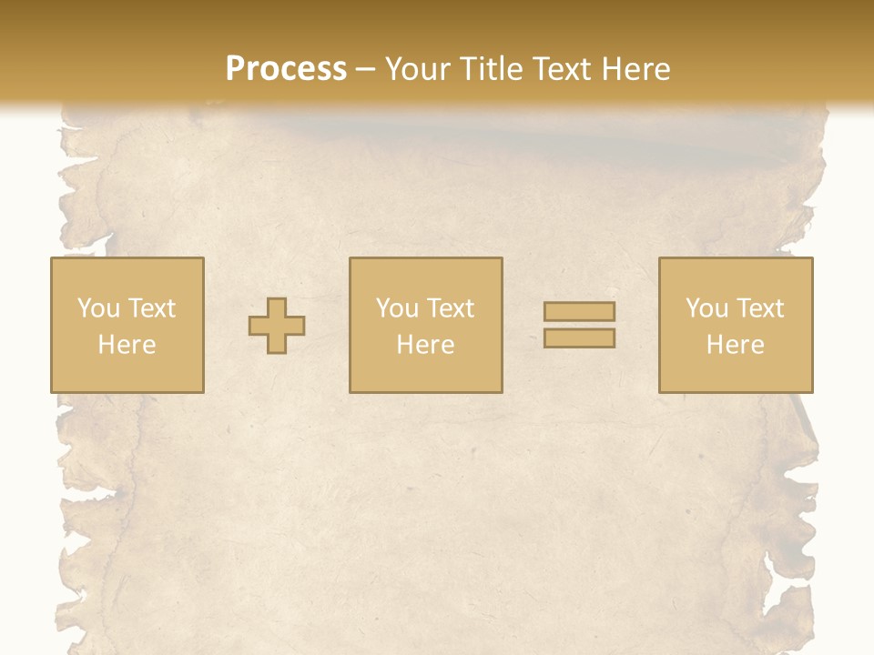 Isolated Brown Ancient PowerPoint Template