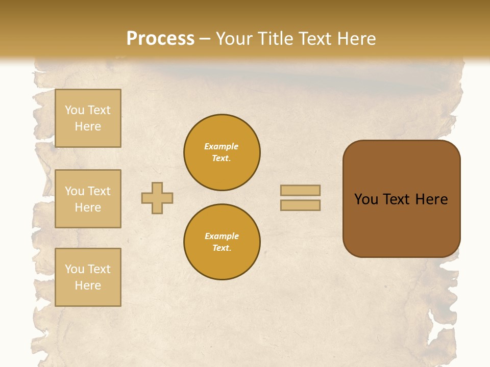 Isolated Brown Ancient PowerPoint Template