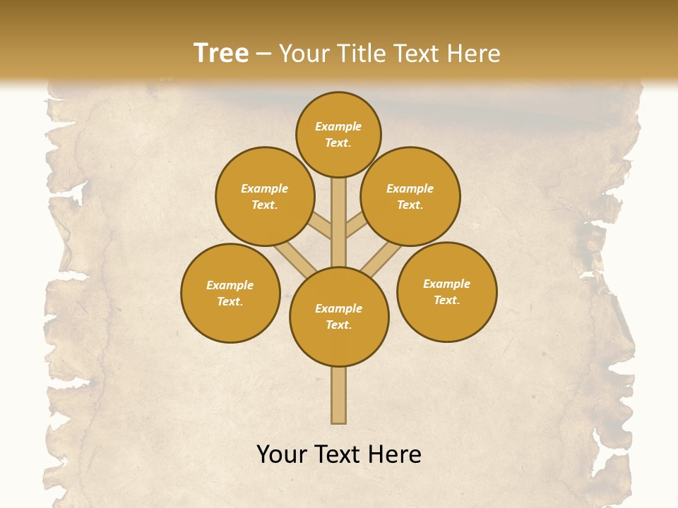 Isolated Brown Ancient PowerPoint Template