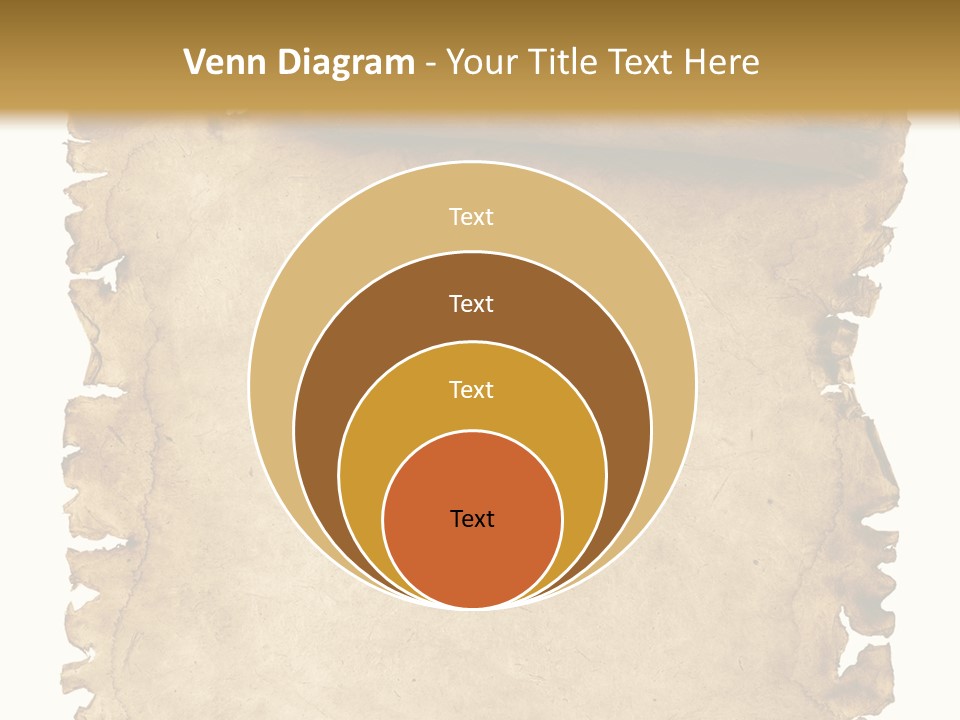 Isolated Brown Ancient PowerPoint Template