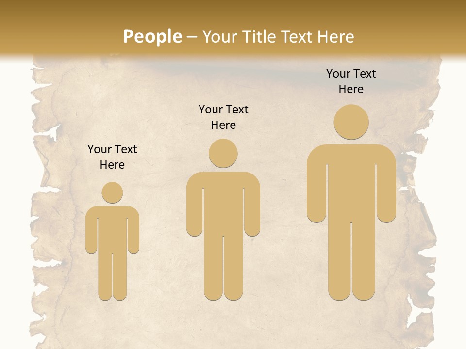 Isolated Brown Ancient PowerPoint Template