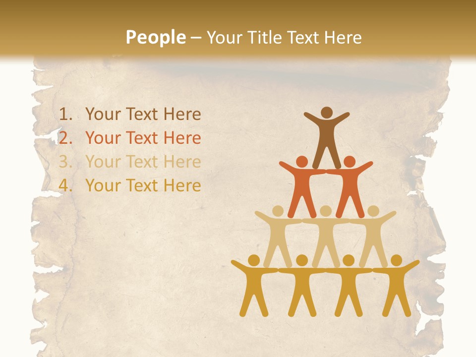 Isolated Brown Ancient PowerPoint Template