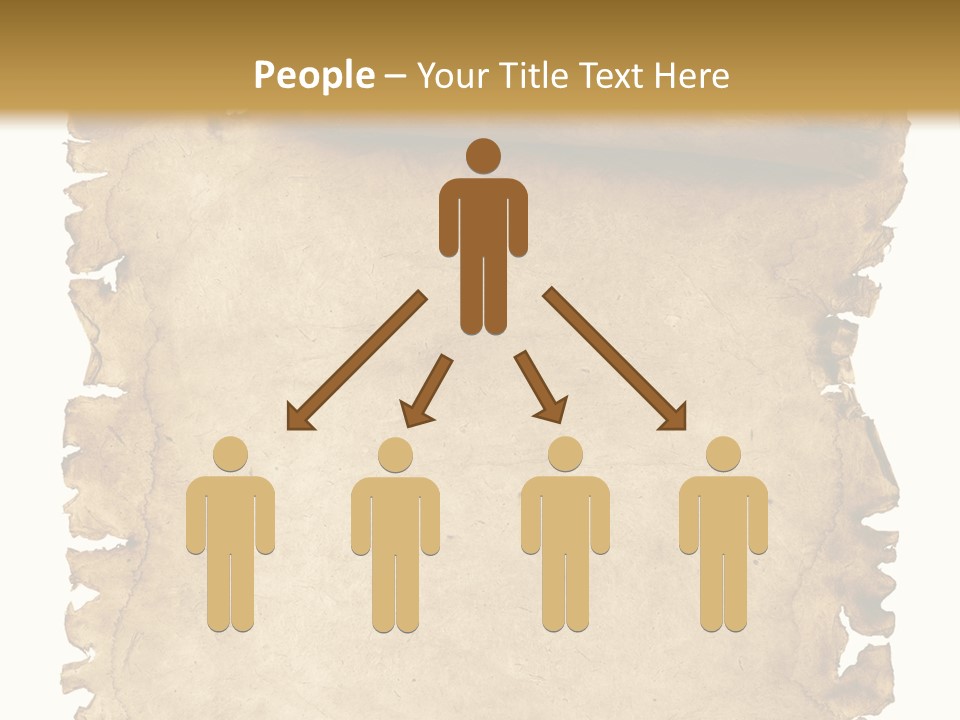 Isolated Brown Ancient PowerPoint Template