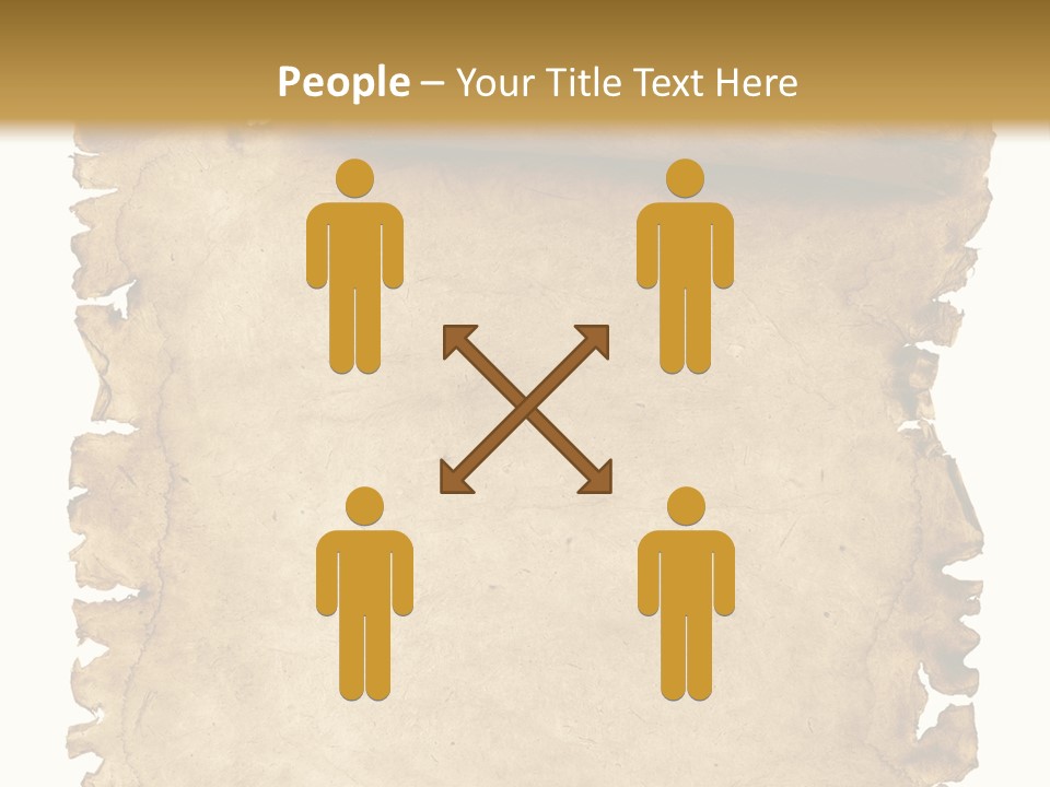Isolated Brown Ancient PowerPoint Template