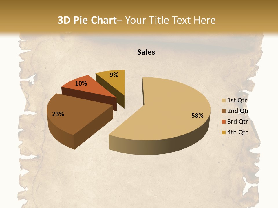 Isolated Brown Ancient PowerPoint Template