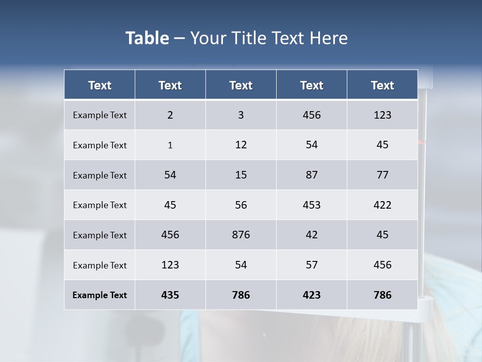Diagnostic Ophthalmologist Specs PowerPoint Template