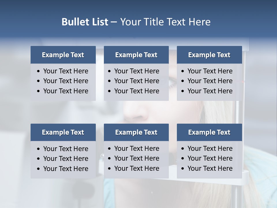 Diagnostic Ophthalmologist Specs PowerPoint Template