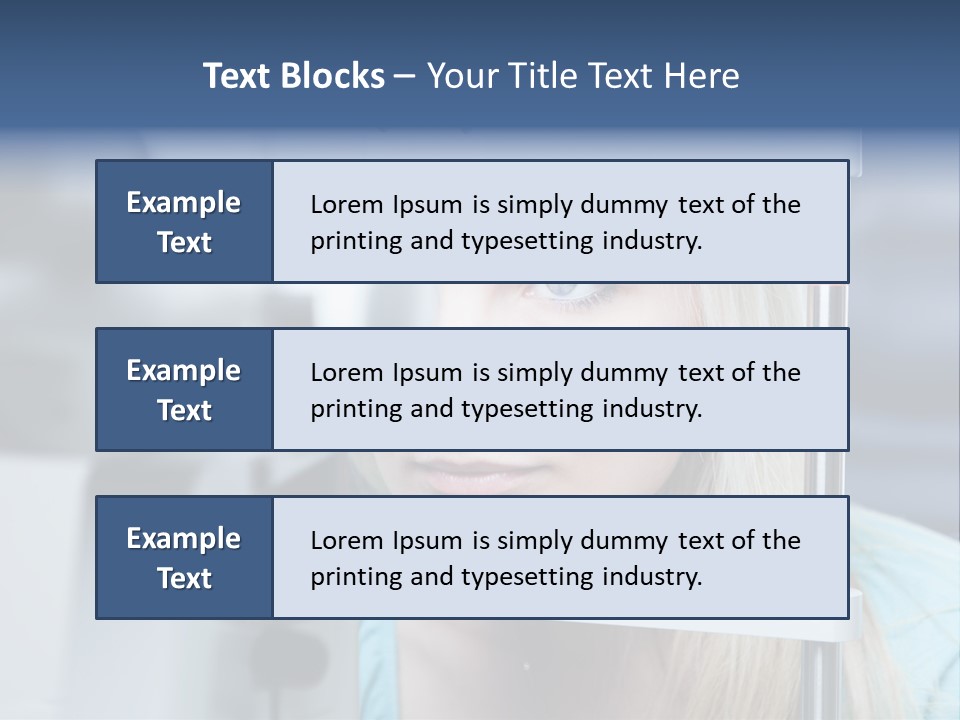 Diagnostic Ophthalmologist Specs PowerPoint Template