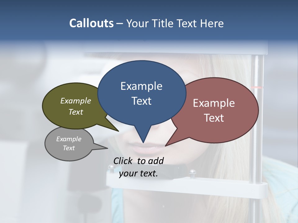 Diagnostic Ophthalmologist Specs PowerPoint Template