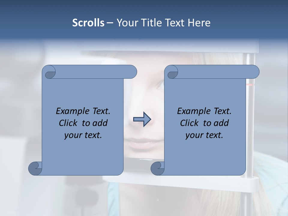 Diagnostic Ophthalmologist Specs PowerPoint Template