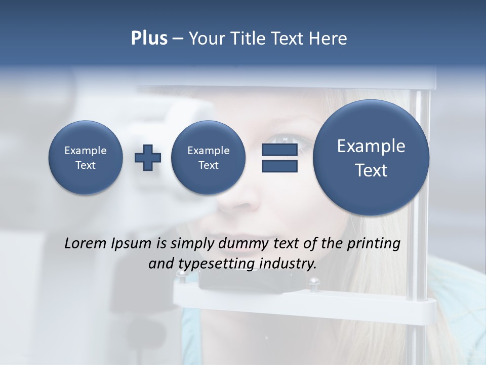 Diagnostic Ophthalmologist Specs PowerPoint Template