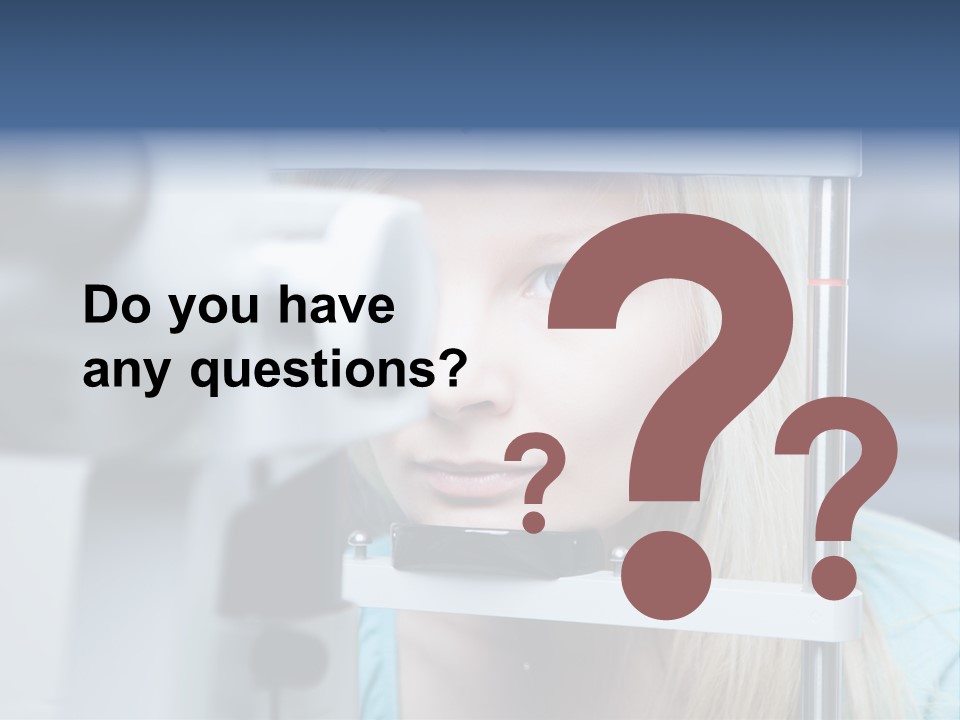 Diagnostic Ophthalmologist Specs PowerPoint Template