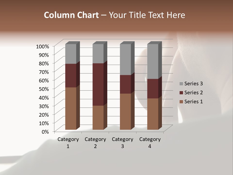 Business Hand Human Head PowerPoint Template