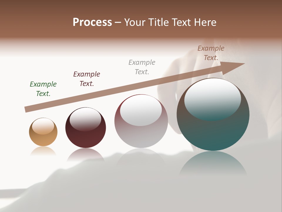 Business Hand Human Head PowerPoint Template
