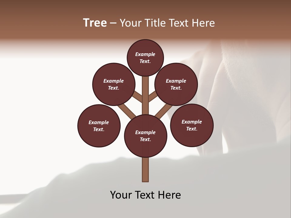 Business Hand Human Head PowerPoint Template