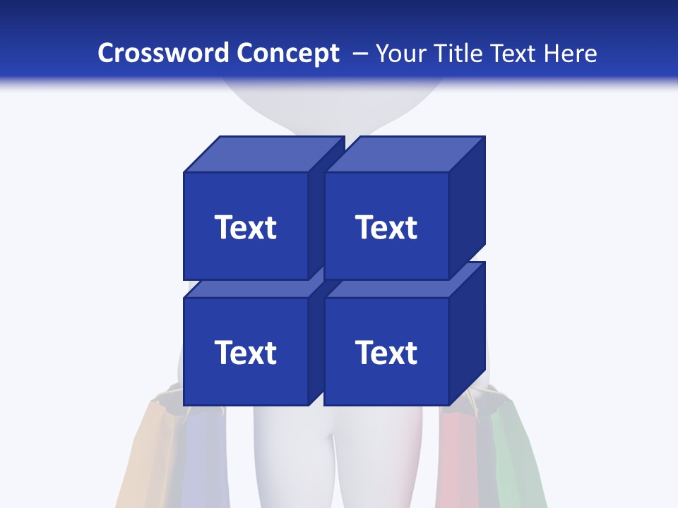 Trade White Red PowerPoint Template