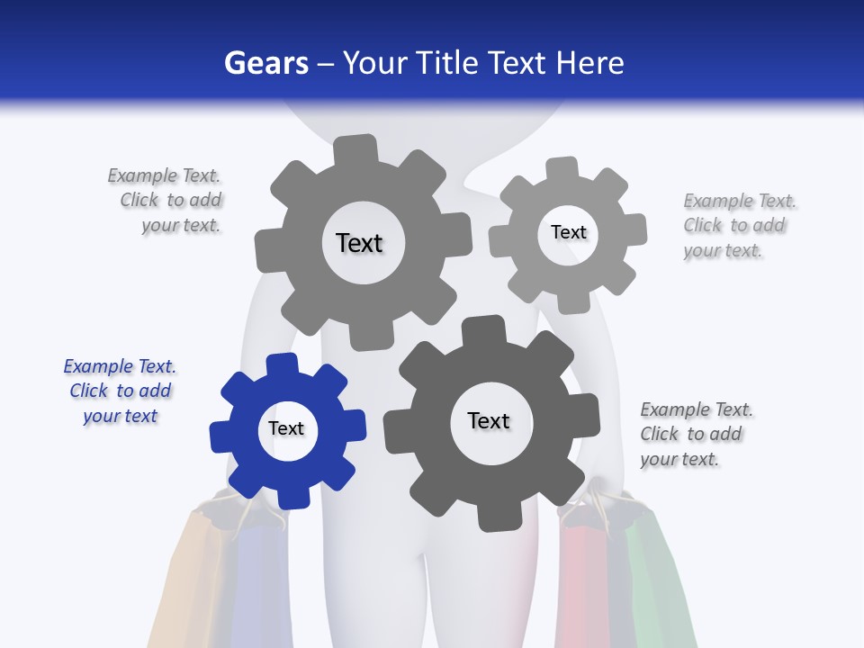 Trade White Red PowerPoint Template