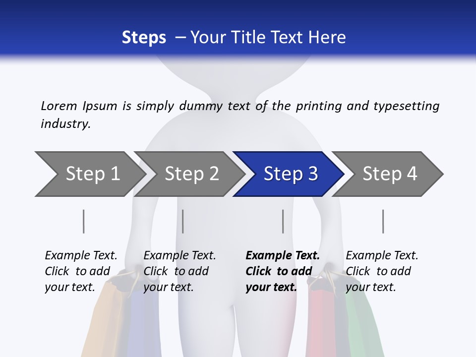 Trade White Red PowerPoint Template