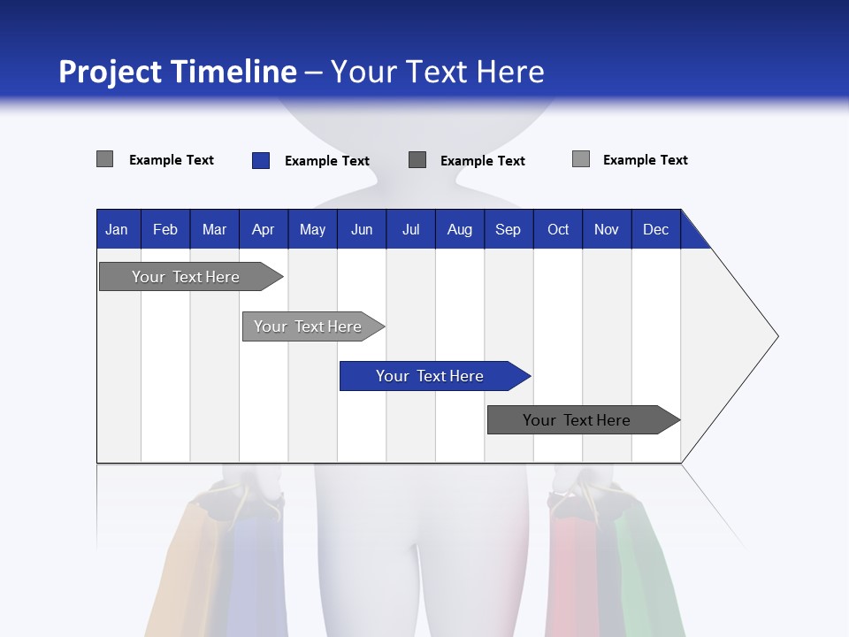 Trade White Red PowerPoint Template