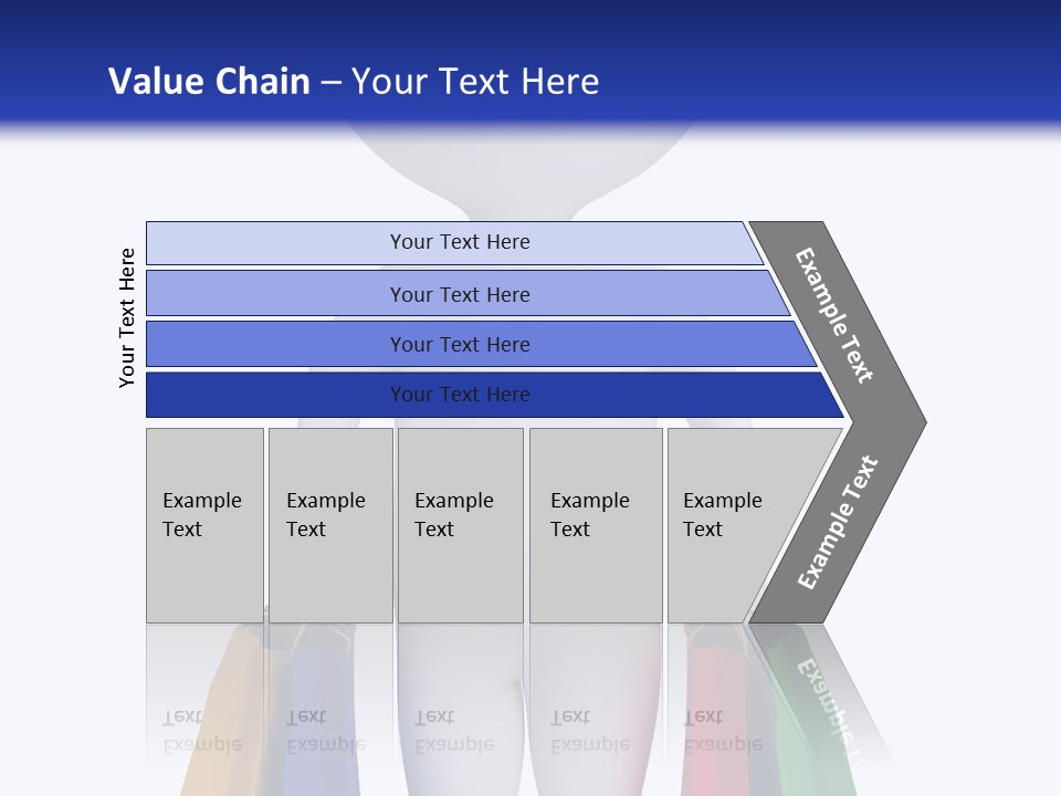 Trade White Red PowerPoint Template