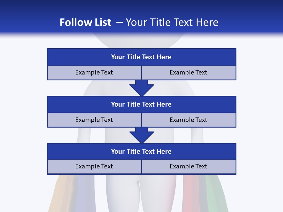 Trade White Red PowerPoint Template