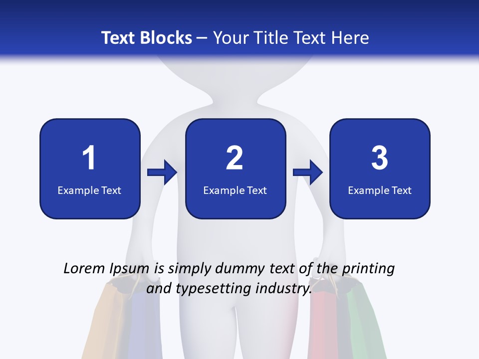 Trade White Red PowerPoint Template