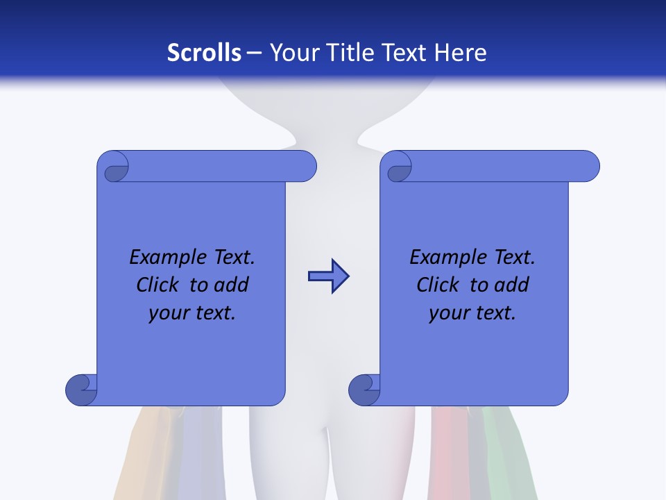 Trade White Red PowerPoint Template