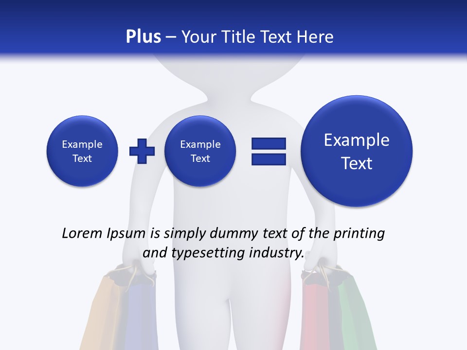 Trade White Red PowerPoint Template