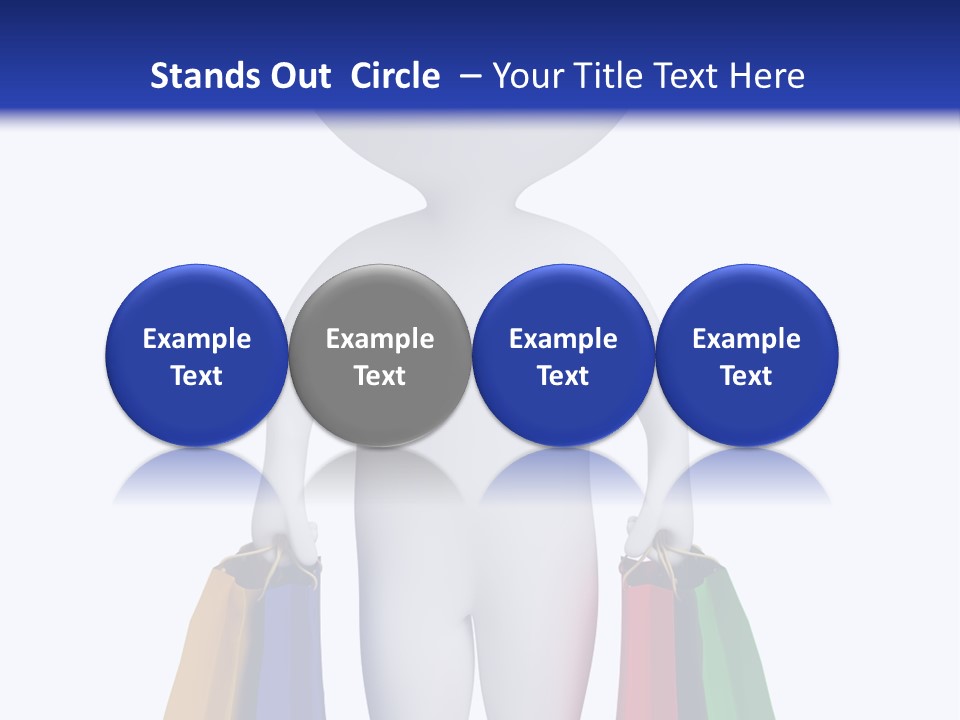 Trade White Red PowerPoint Template