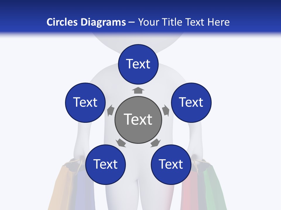 Trade White Red PowerPoint Template