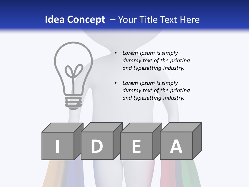 Trade White Red PowerPoint Template