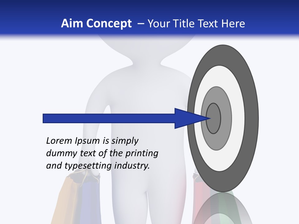 Trade White Red PowerPoint Template