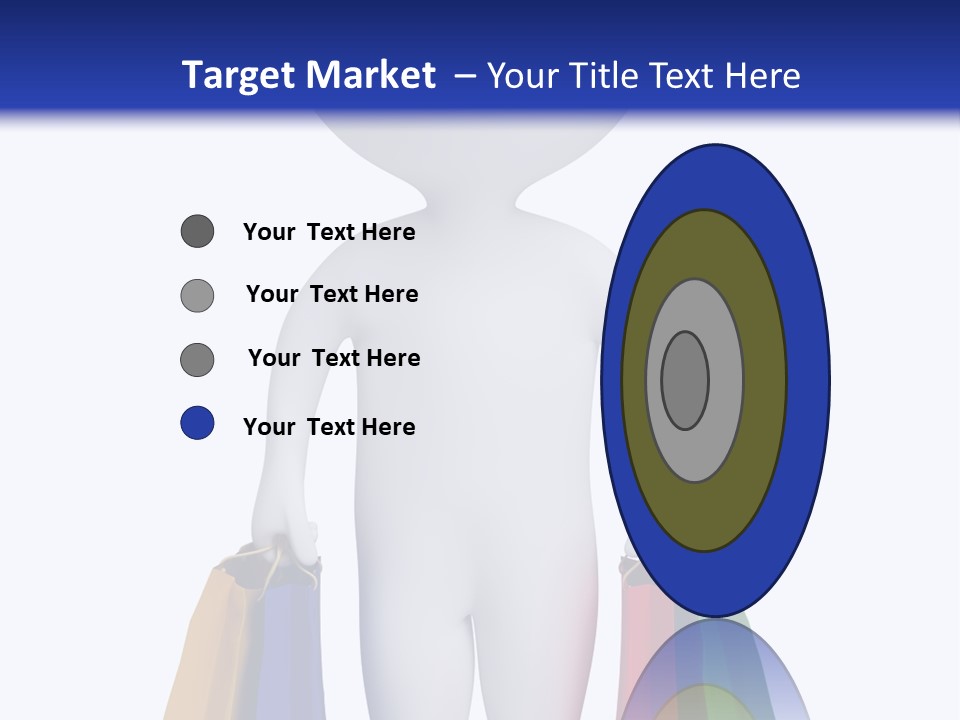 Trade White Red PowerPoint Template