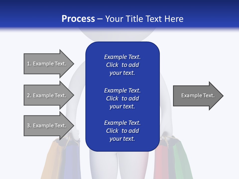 Trade White Red PowerPoint Template