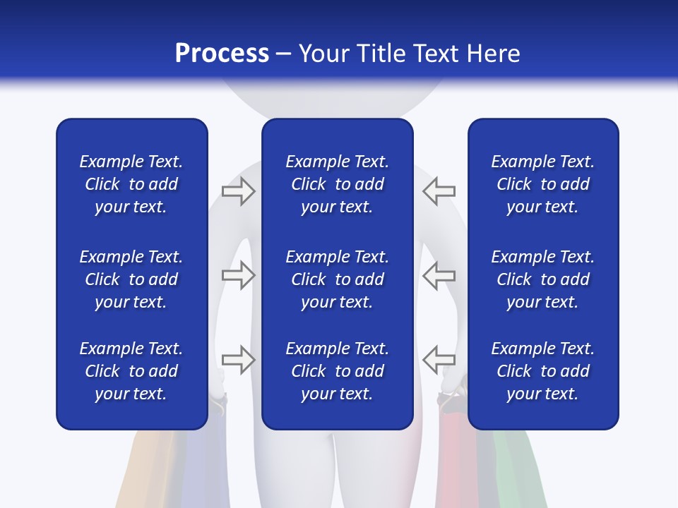 Trade White Red PowerPoint Template