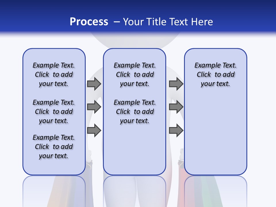 Trade White Red PowerPoint Template