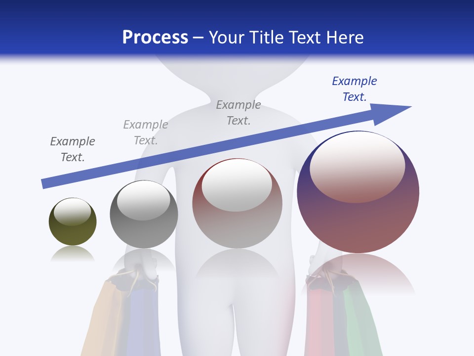 Trade White Red PowerPoint Template