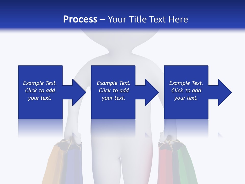Trade White Red PowerPoint Template
