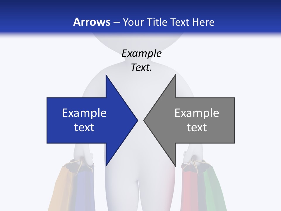 Trade White Red PowerPoint Template